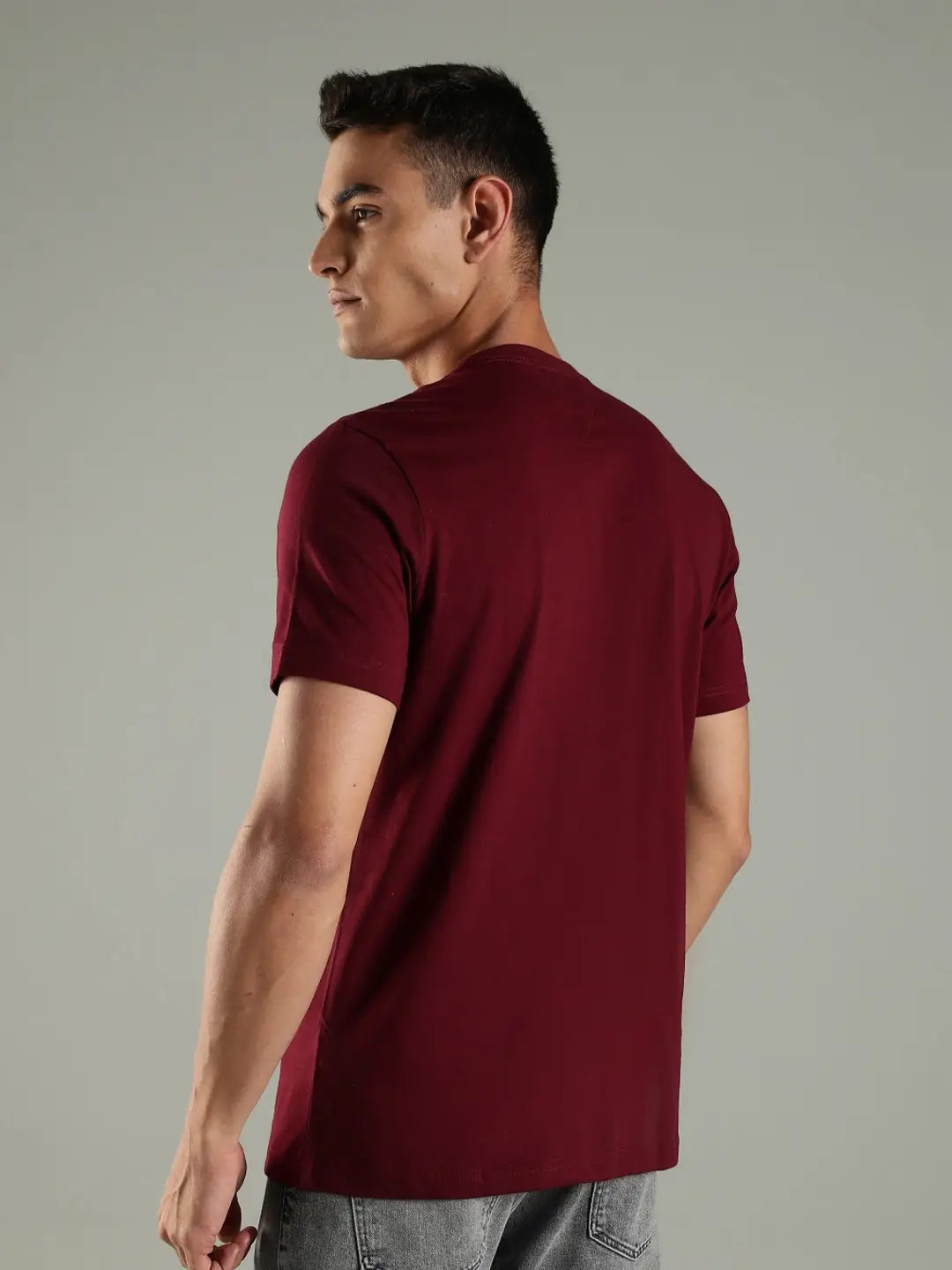 Tommy Hilfiger Men Brand Logo Printed Short Sleeves T-Shirt