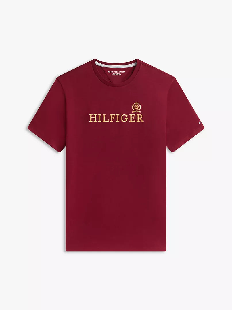 Tommy Hilfiger Logo Cotton Interlock T-Shirt