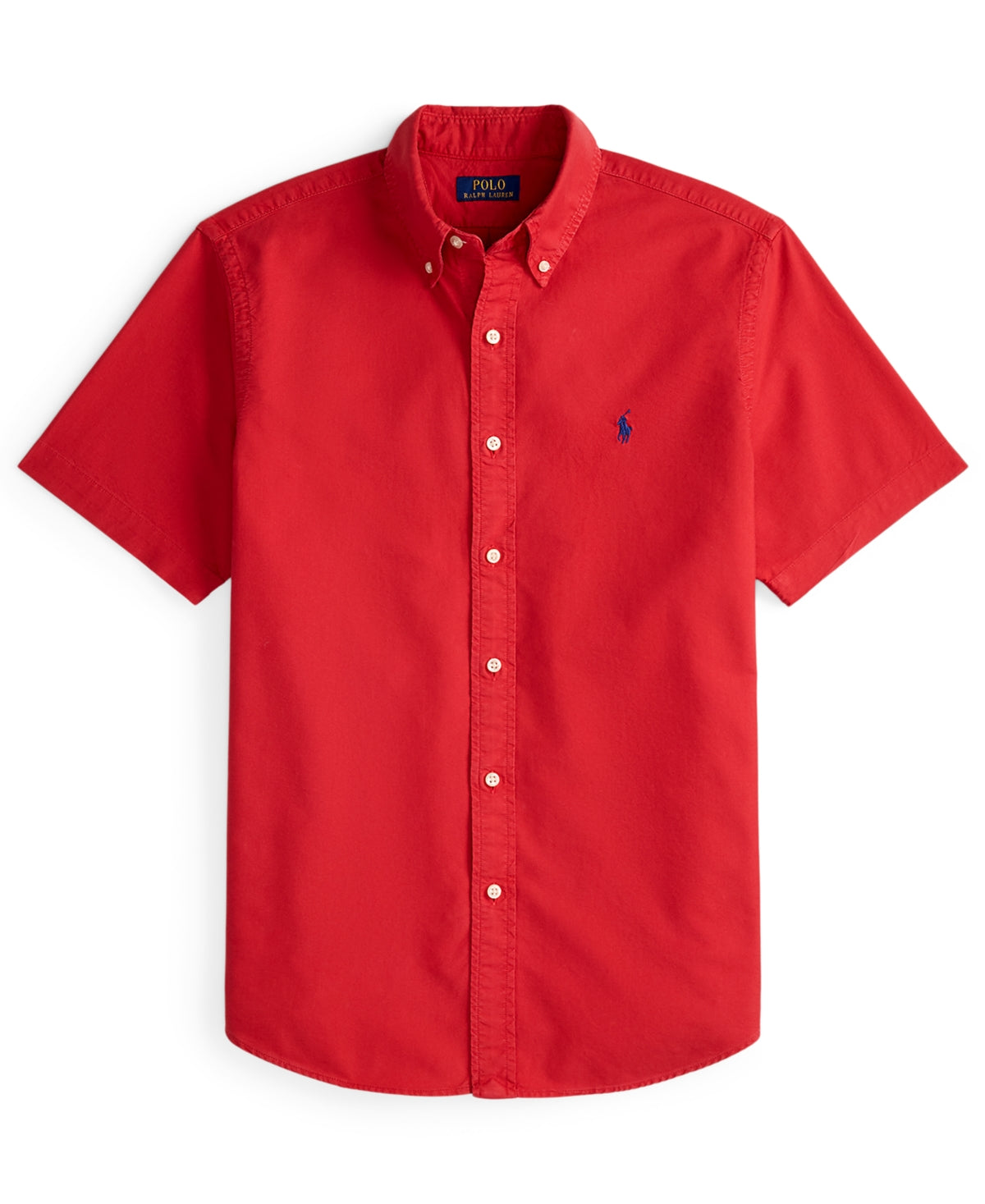 POLO RALPH LAUREN Men’s Classic Fit Short Sleeve Oxford Shirt