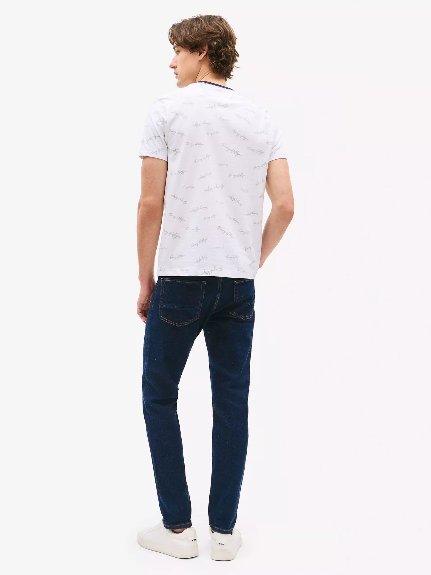 Tommy Hilfiger Signature Flag Stripe Logo T-Shirt