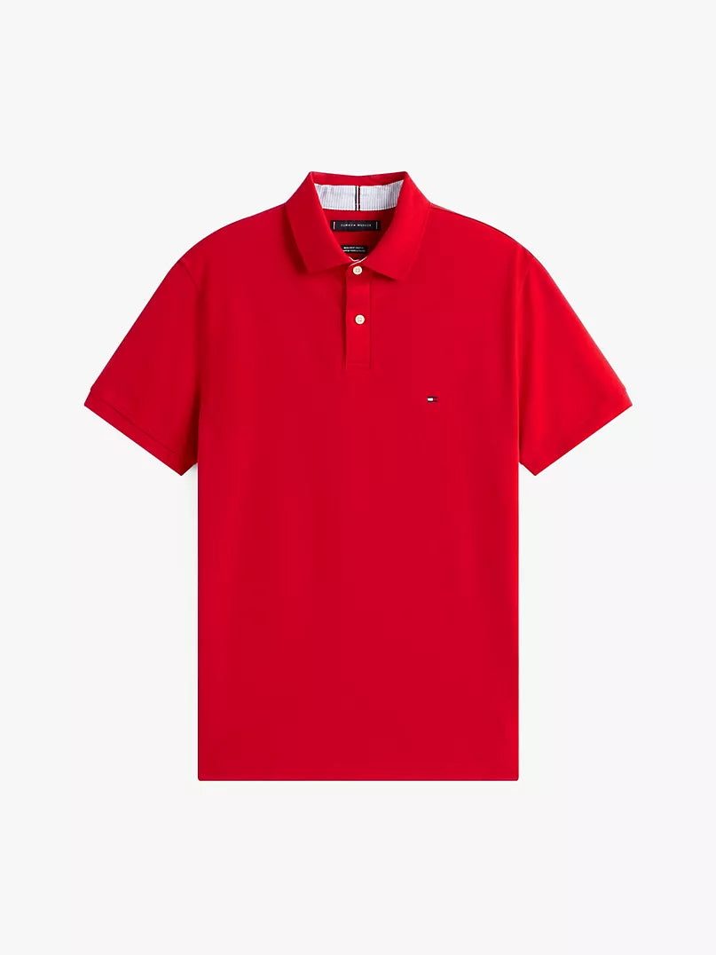 Tommy Hilfiger-Regular Fit Stretch Tommy Polo