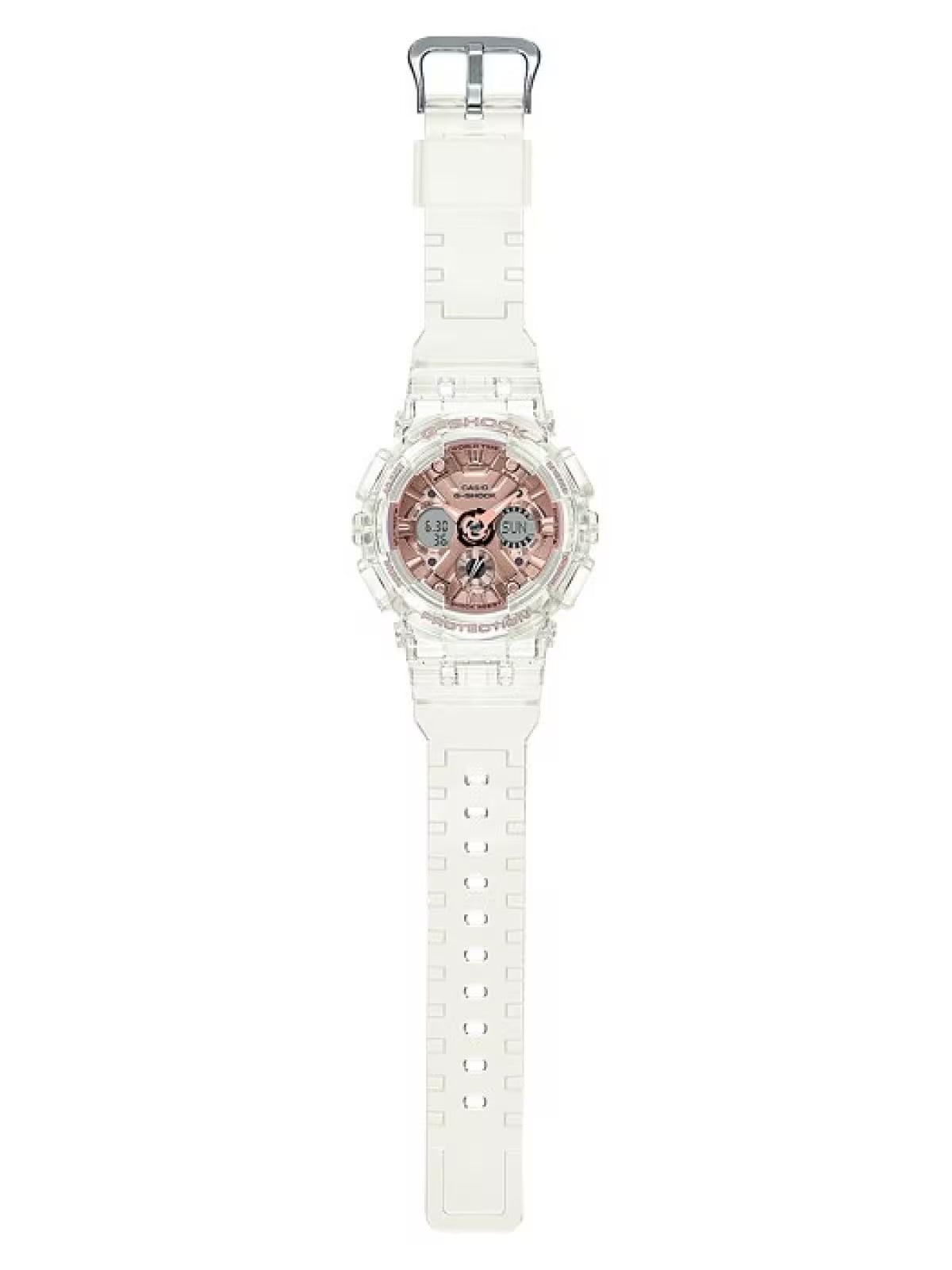 Casio G-Shock Quartz Analog-Digital Gold Dial Ladies Watch