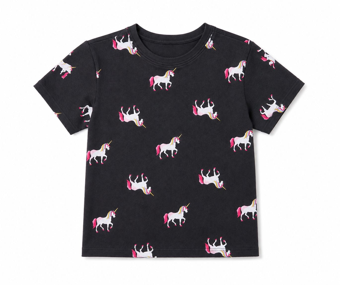 OLD NAVY-Gray short-sleeved t-shirt for girls
