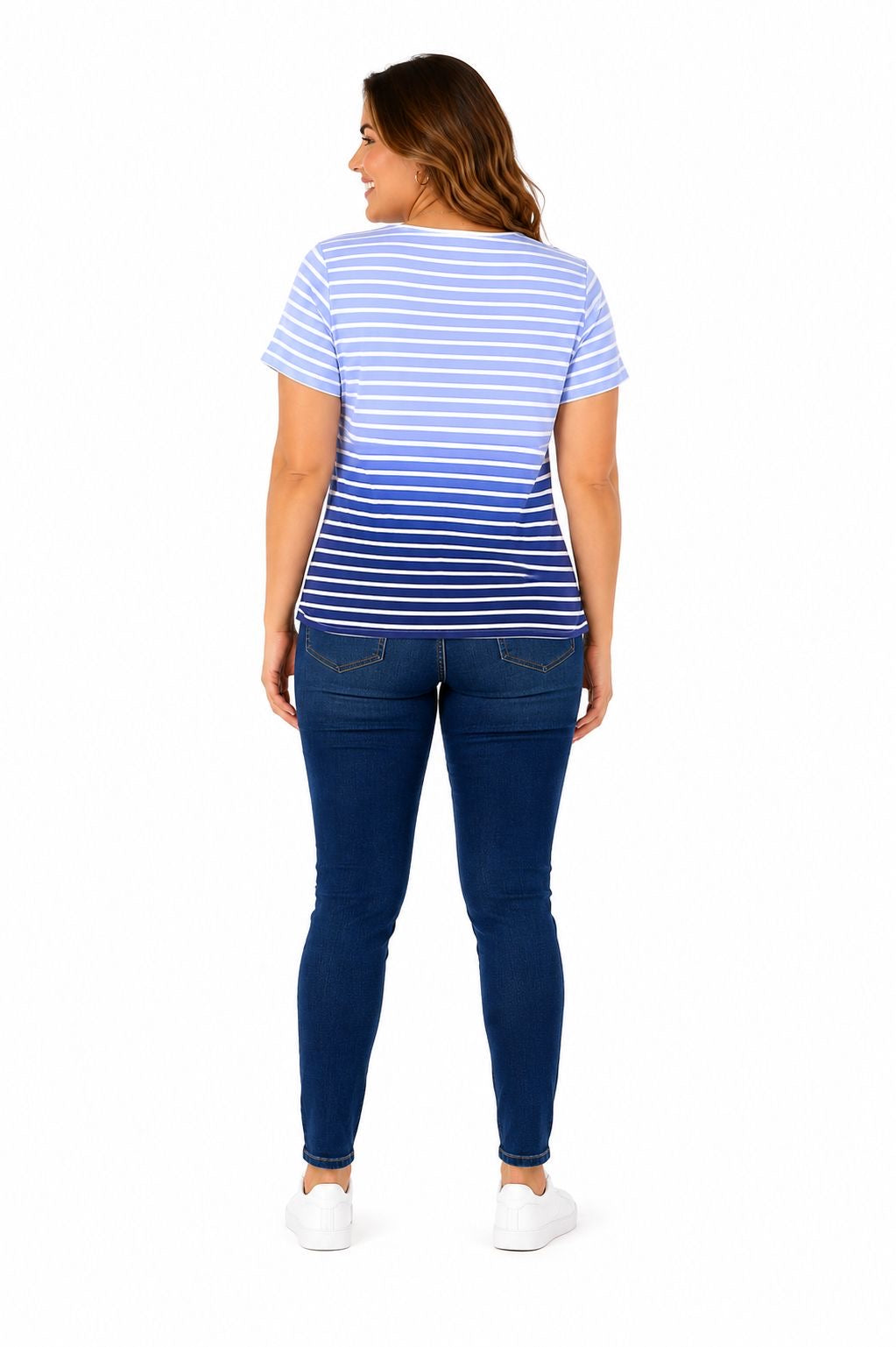 Karen Scott Petites round neck and short sleeve t-shirt