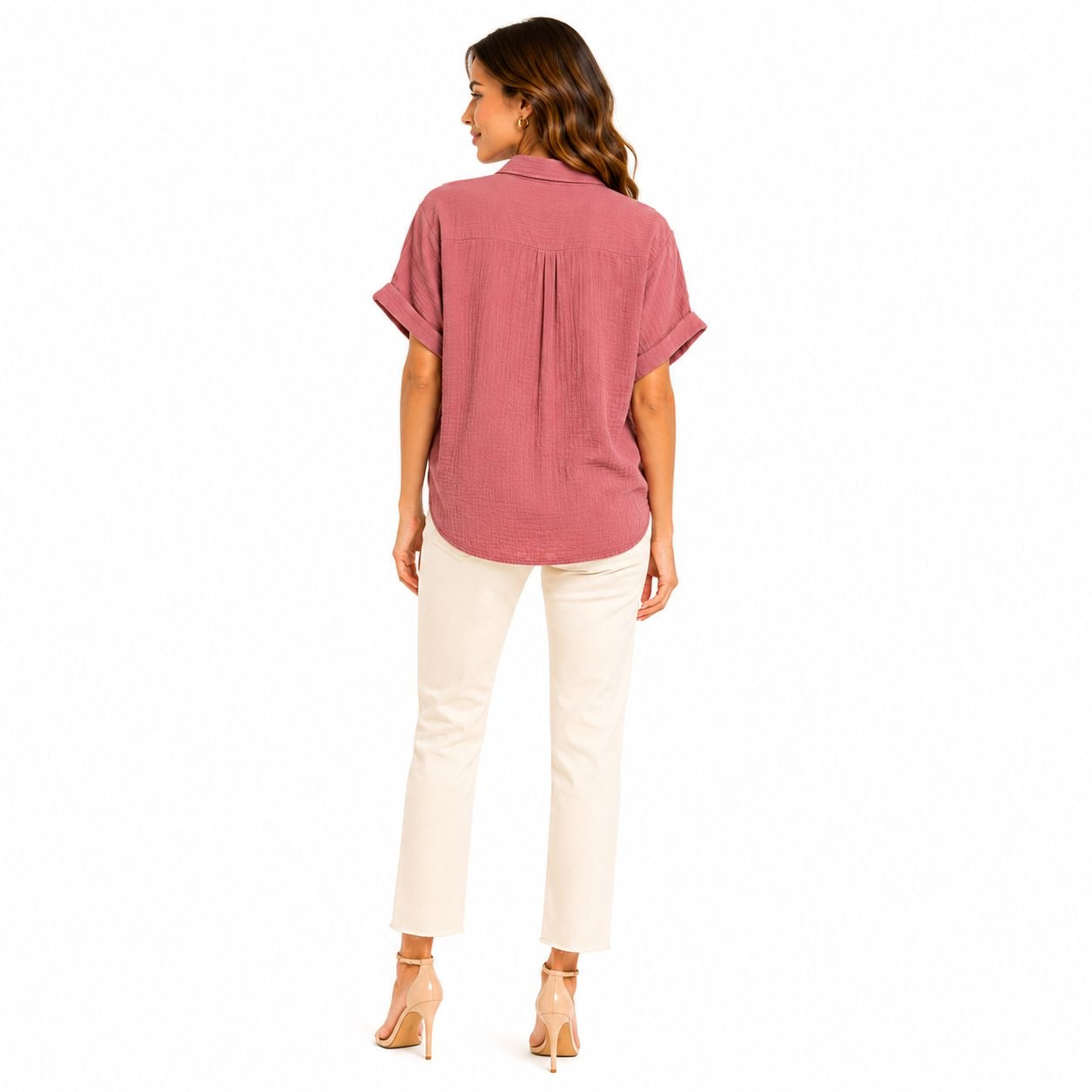 Lucky Brand cotton chiffon shirt