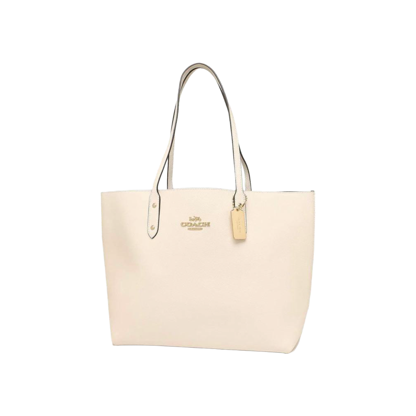 Coach Pebbled Leather Town Tote