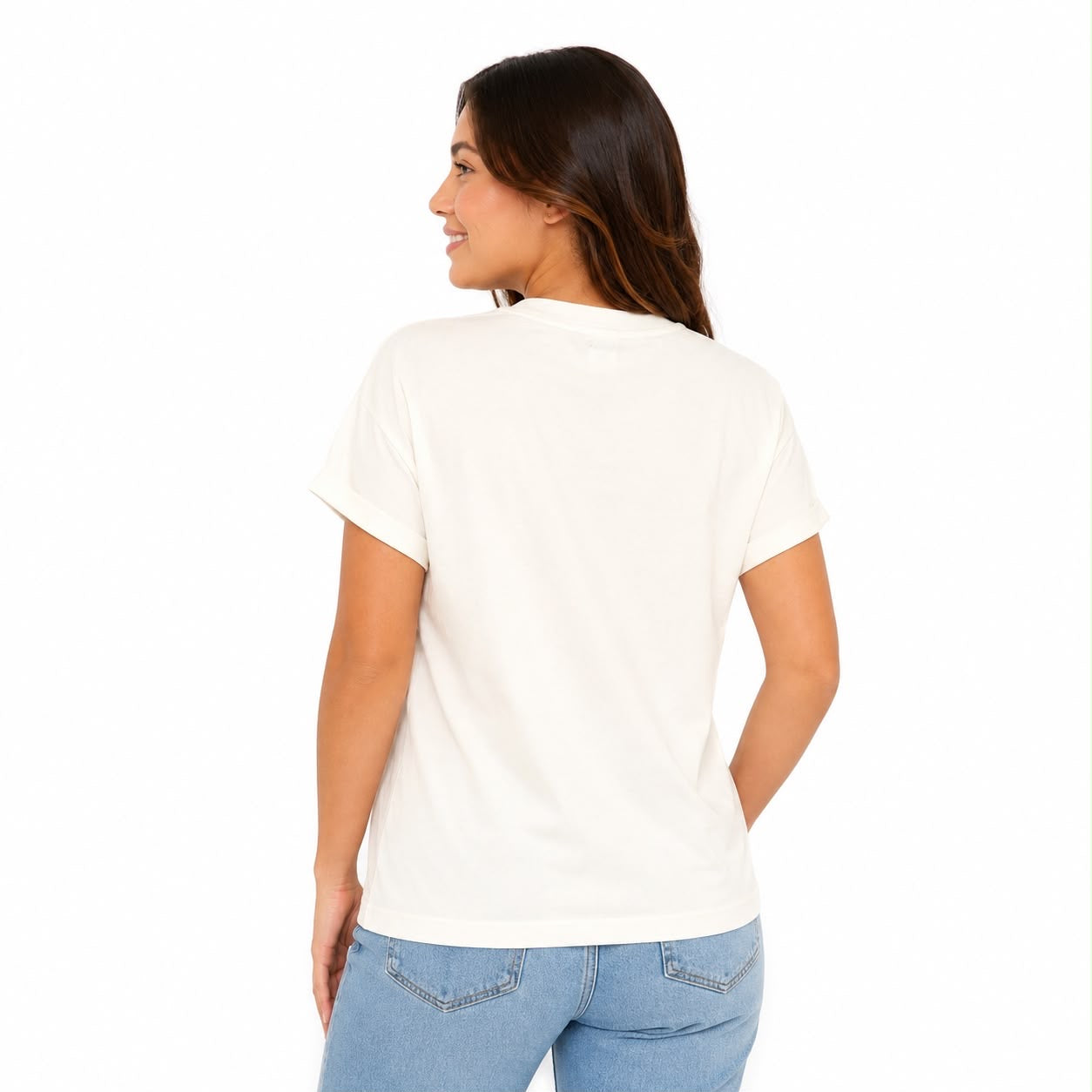 On 12th T-shirt is the model "La Dolce Vita Vintage Graphic Women’s