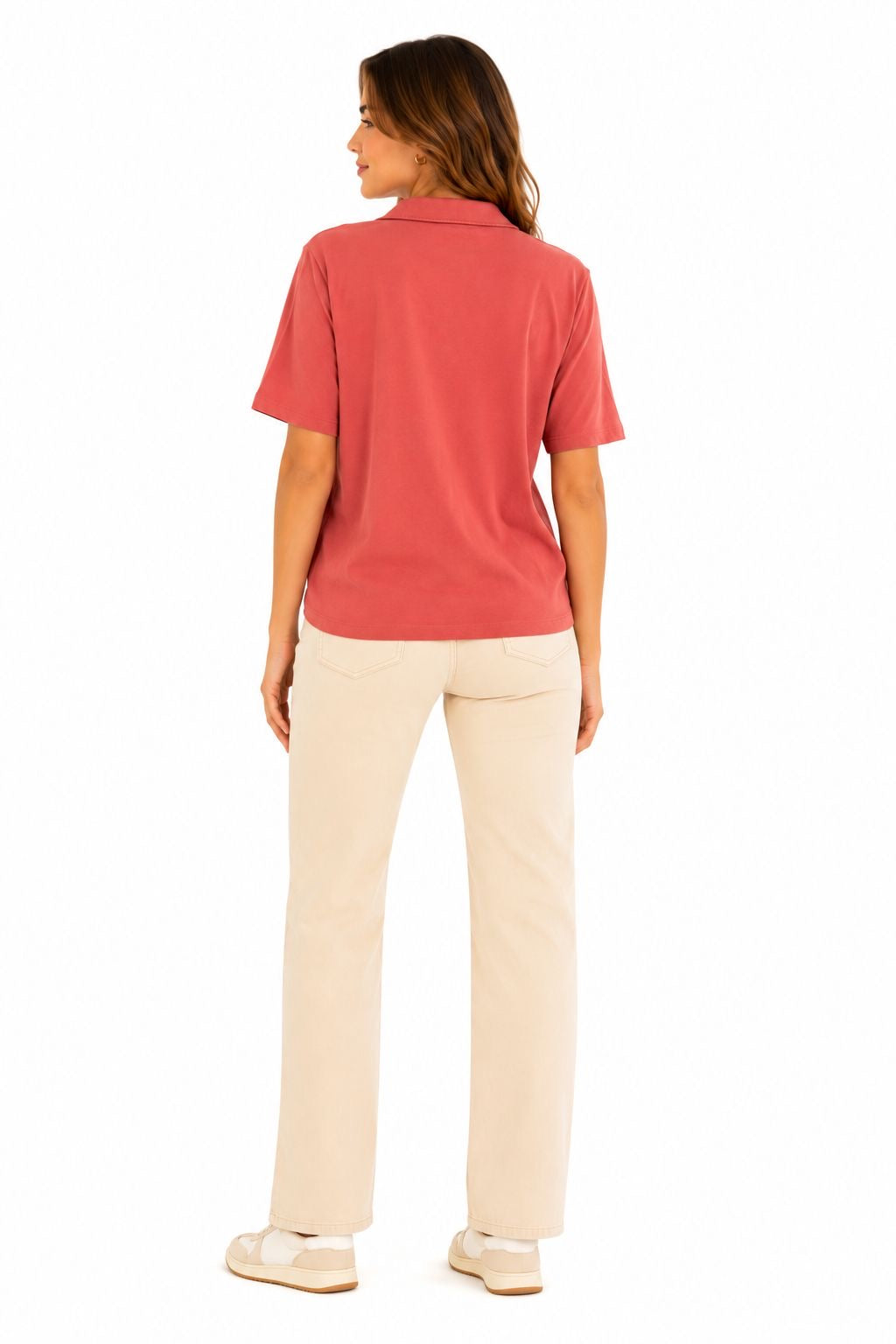 CALVIN KLEIN-Women's polo blouse from the Calvin Klein Jeans brand