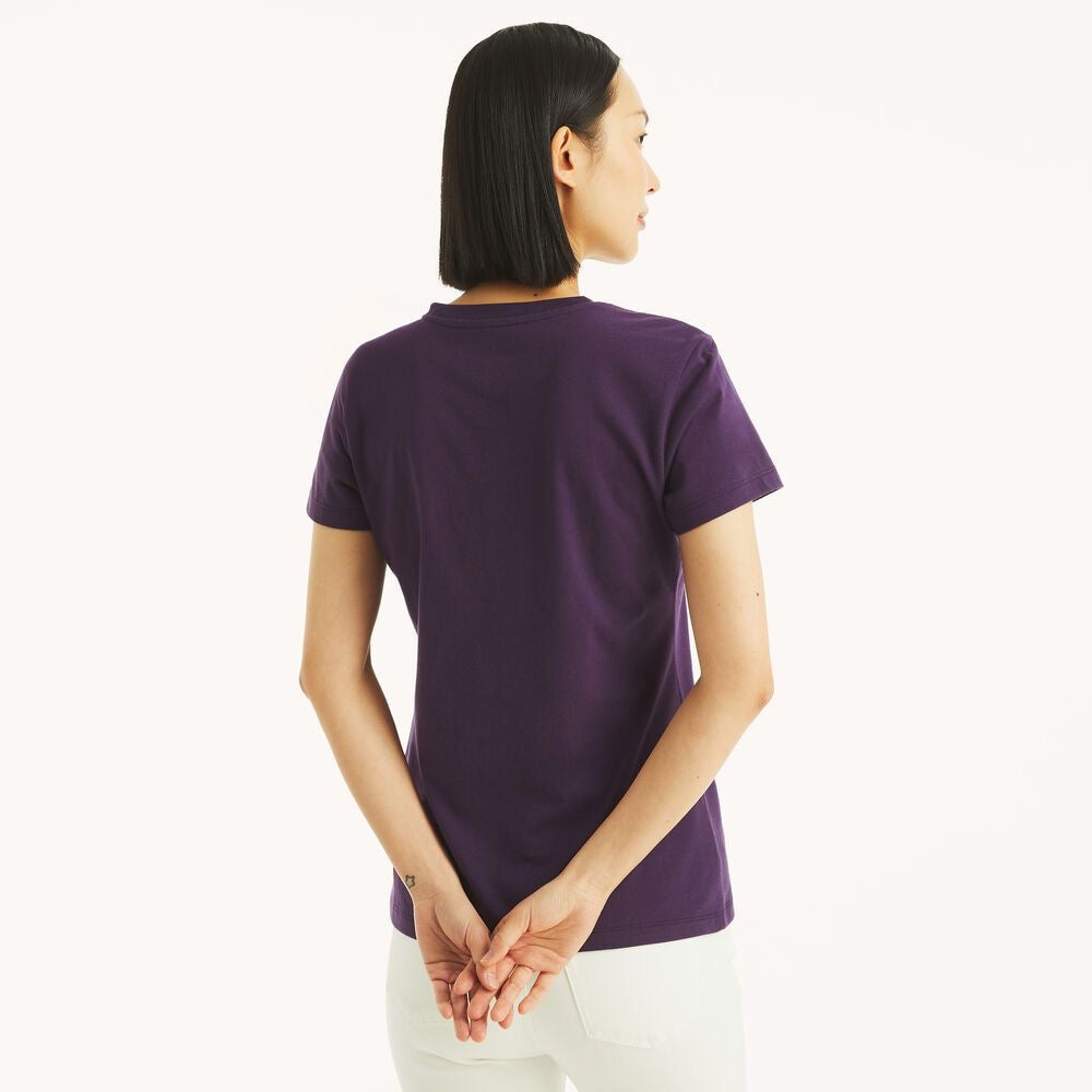 Náutica logo foil graphic t-shirt women’s