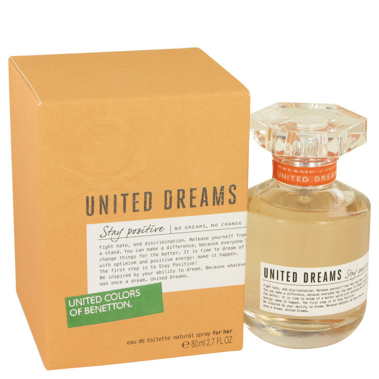 Benetton United Dreams Stay Positive Eau de Toilette Spray for Women ...