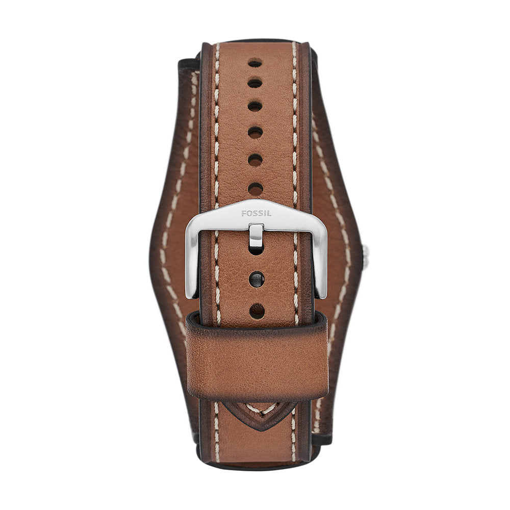 Fossil Machine Chronograph Tan Eco Leather Watch