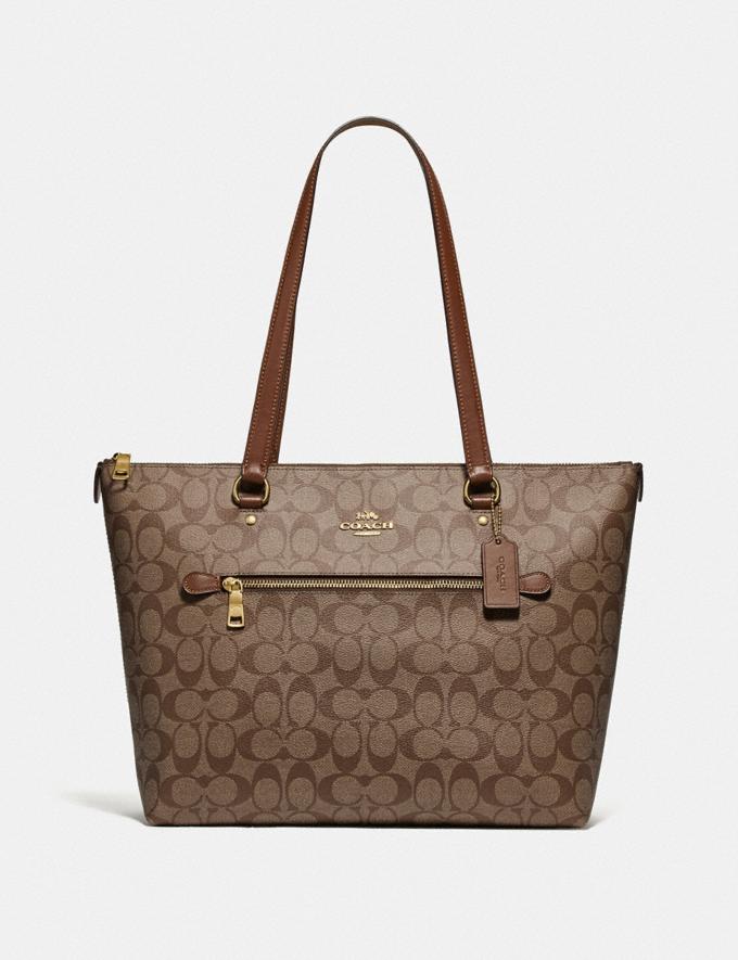Gallery Tote In Signature Canvas