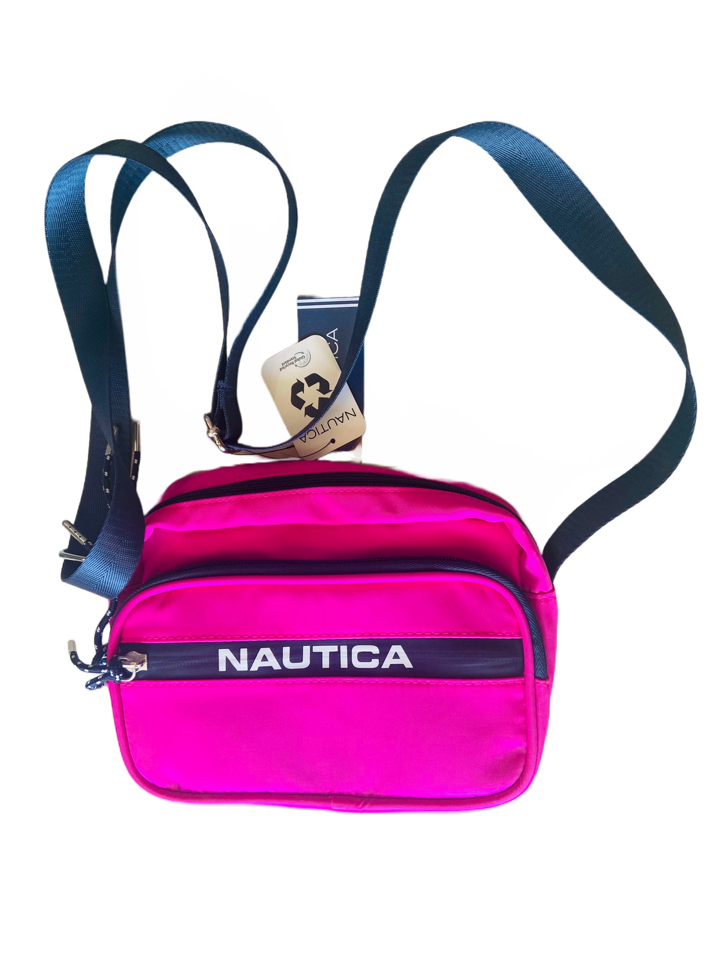 Nautica Hot Pink Camera Crossbody