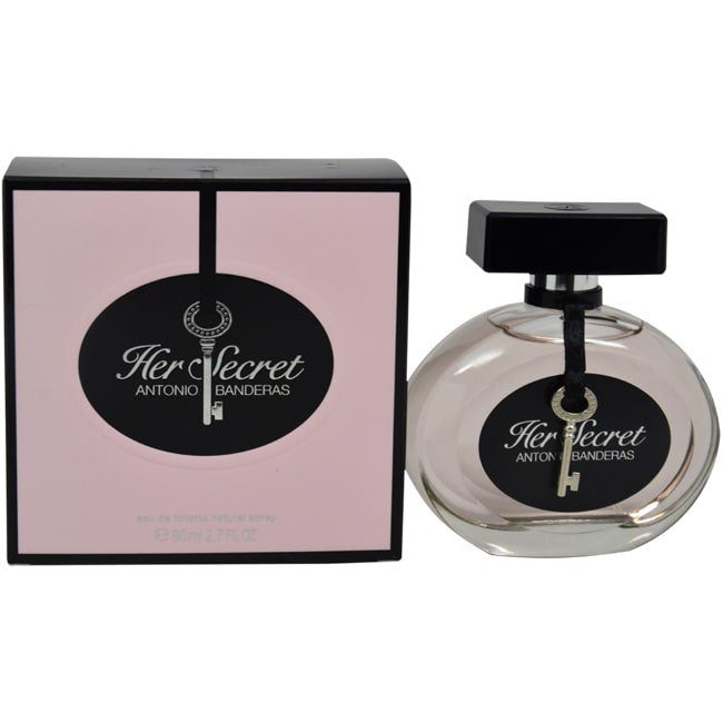 Antonio Banderas Her Secret Antonio Banderas for Women 2.7oz Eau De Toilette Spray