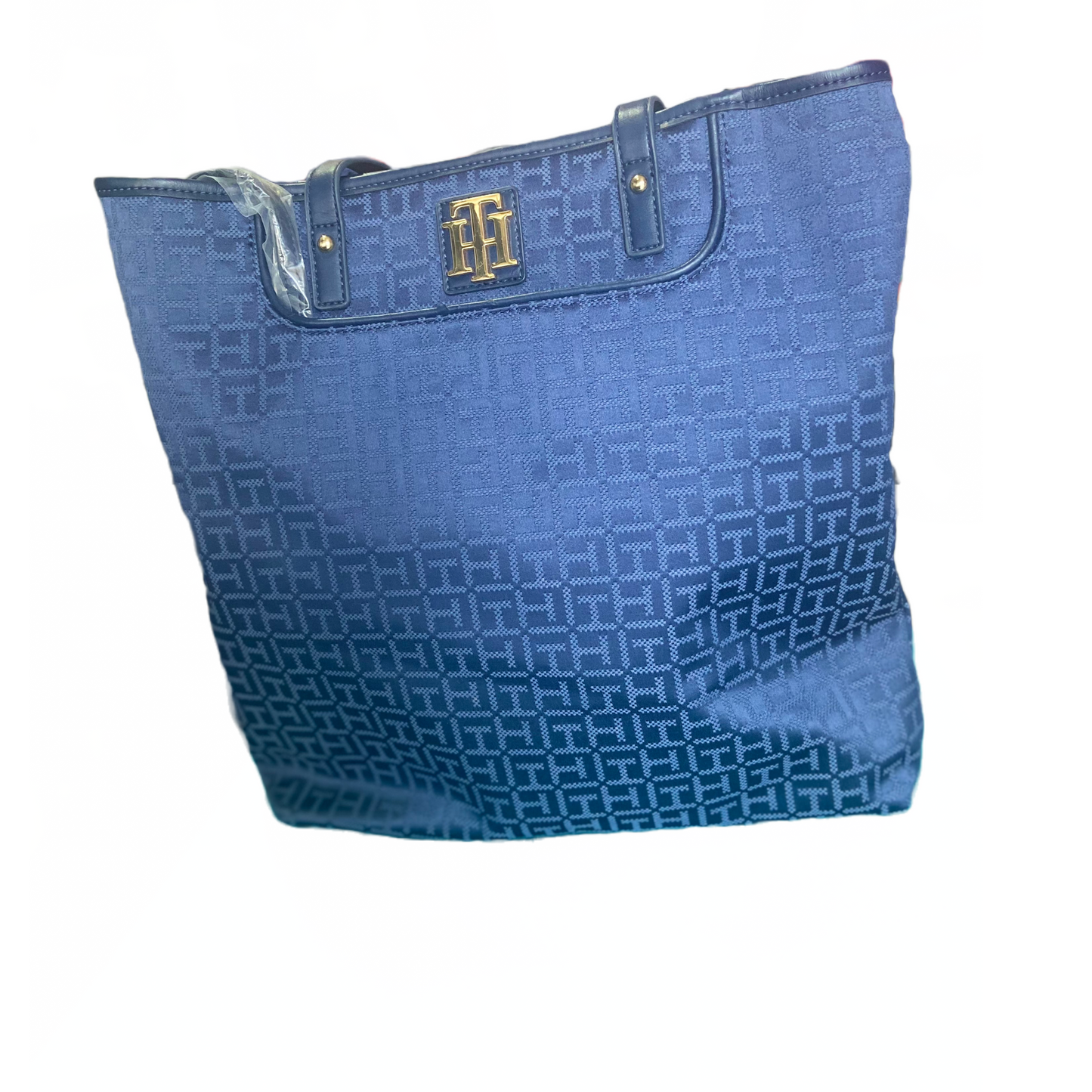 Tommy Hilfiger Monogram Jacquard Large Tote Pouch