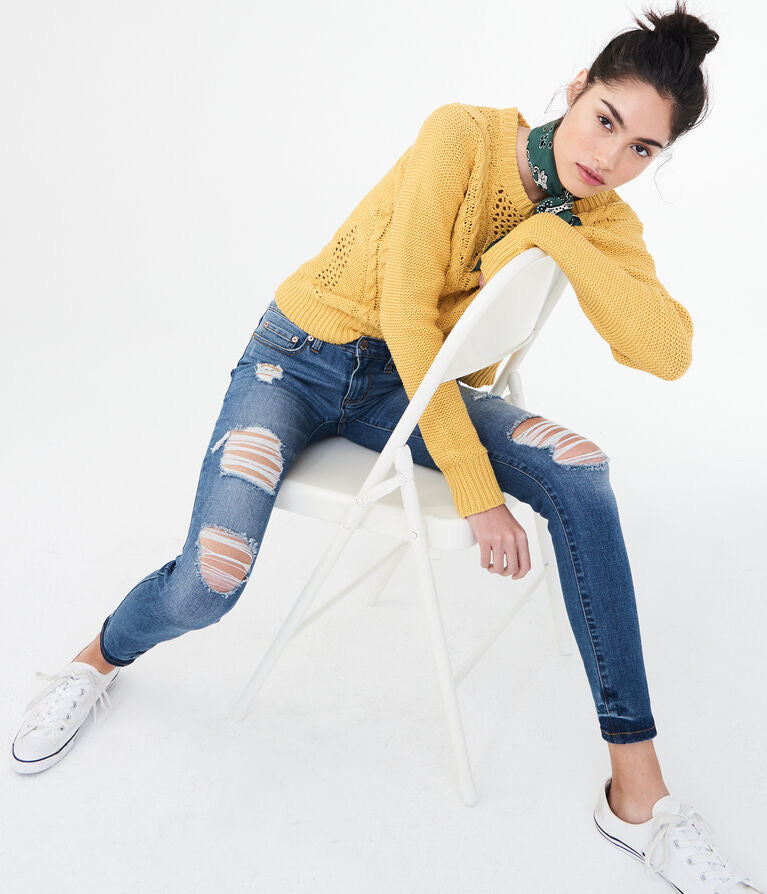 Aerpostale Flex Effects Low-Rise Jegging