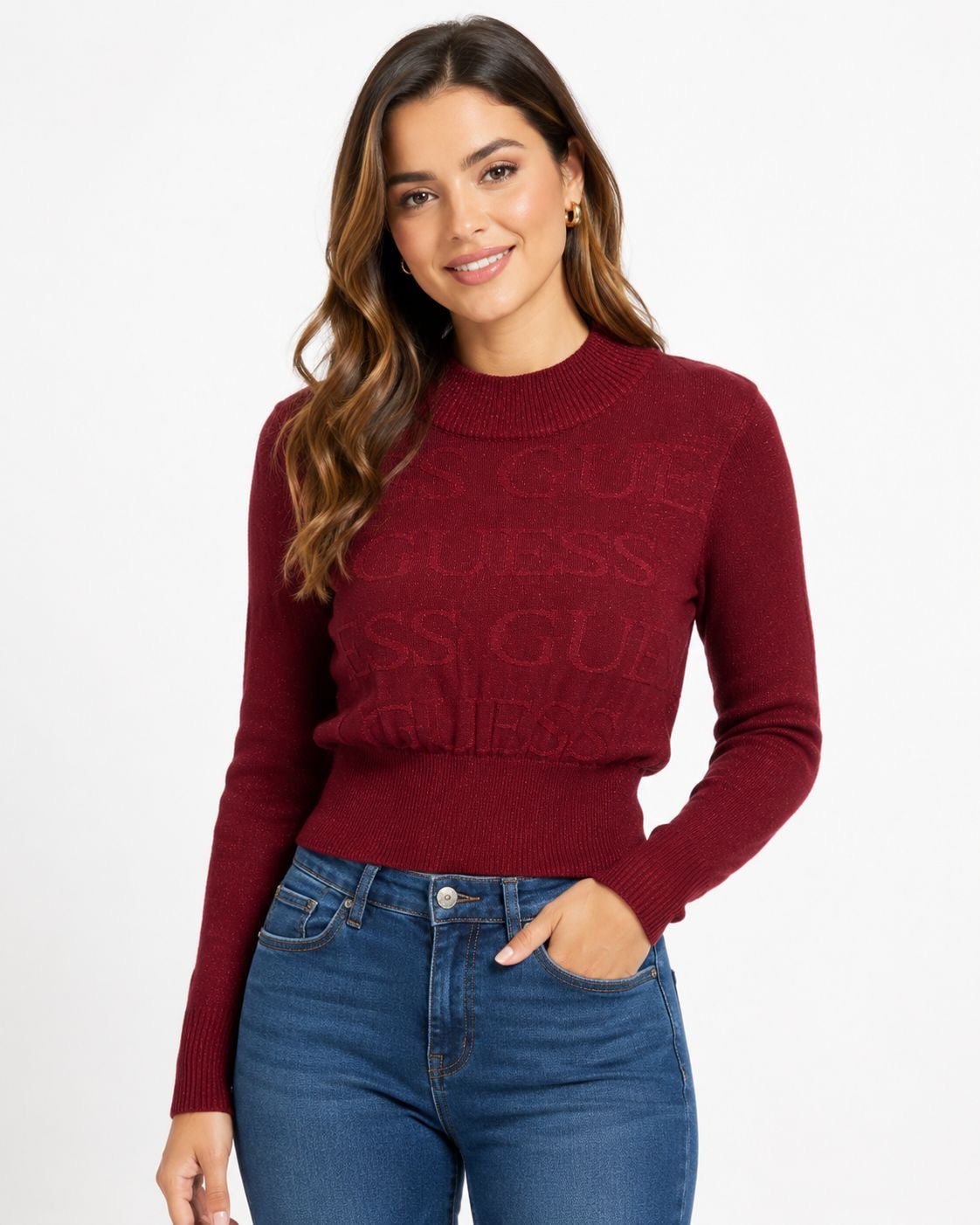 Guess ribbed knit sweater