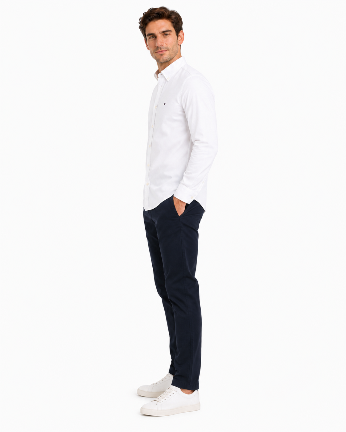 Tommy Hilfiger Regular Fit Stretch Oxford Shirt