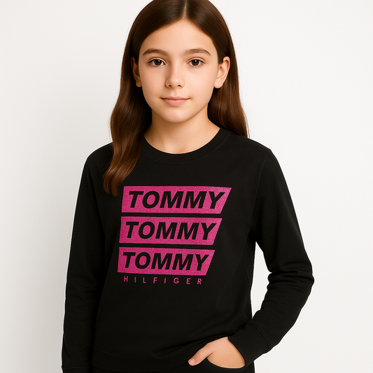 Tommy Hilfiger Kids' Long-Sleeve Tommy T-Shirt