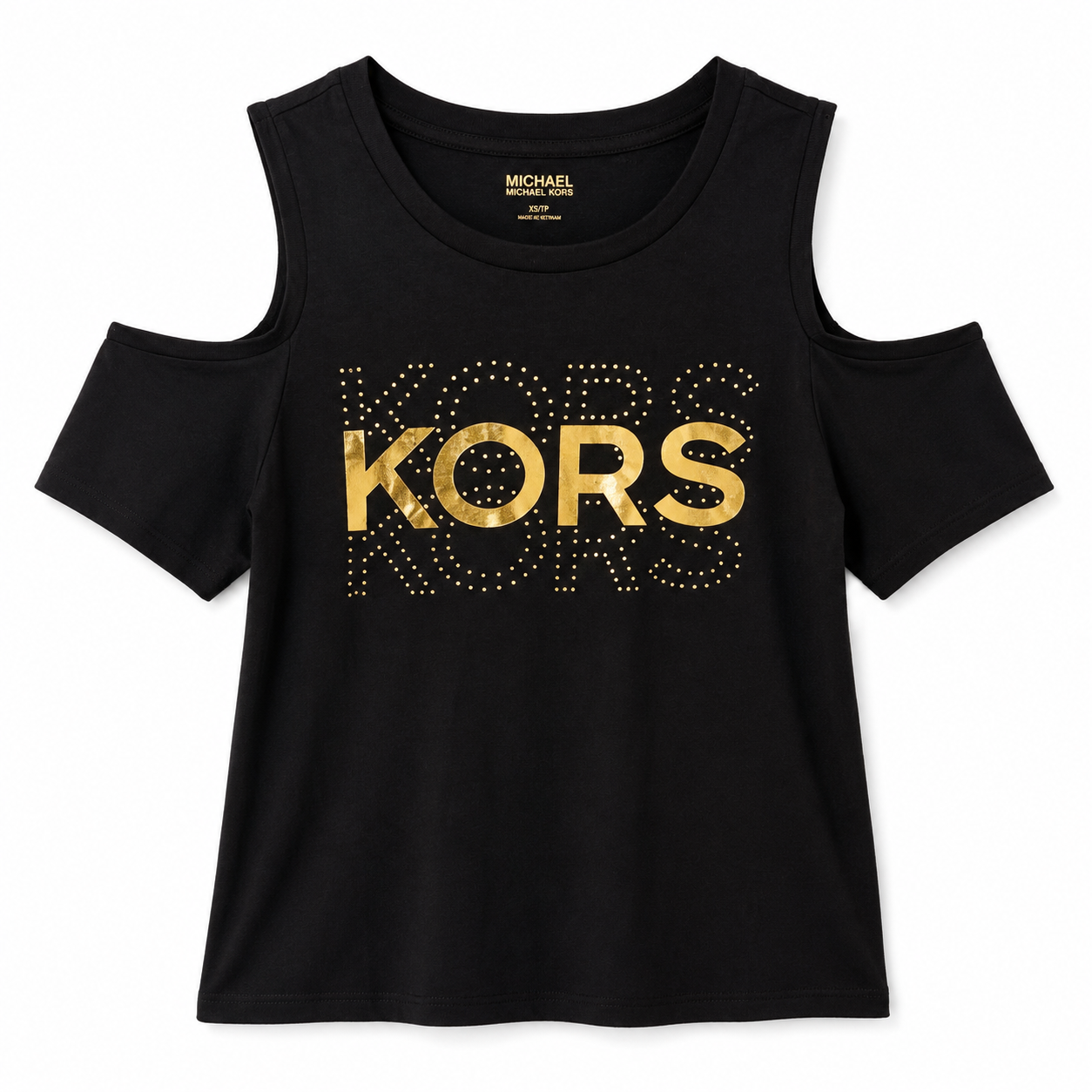 Michael Kors Kids stud-embellished top
