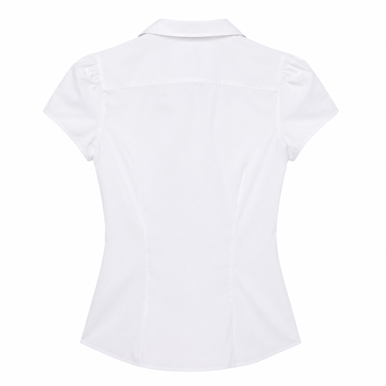 U.S. POLO ASSN-White dress blouse for lady
