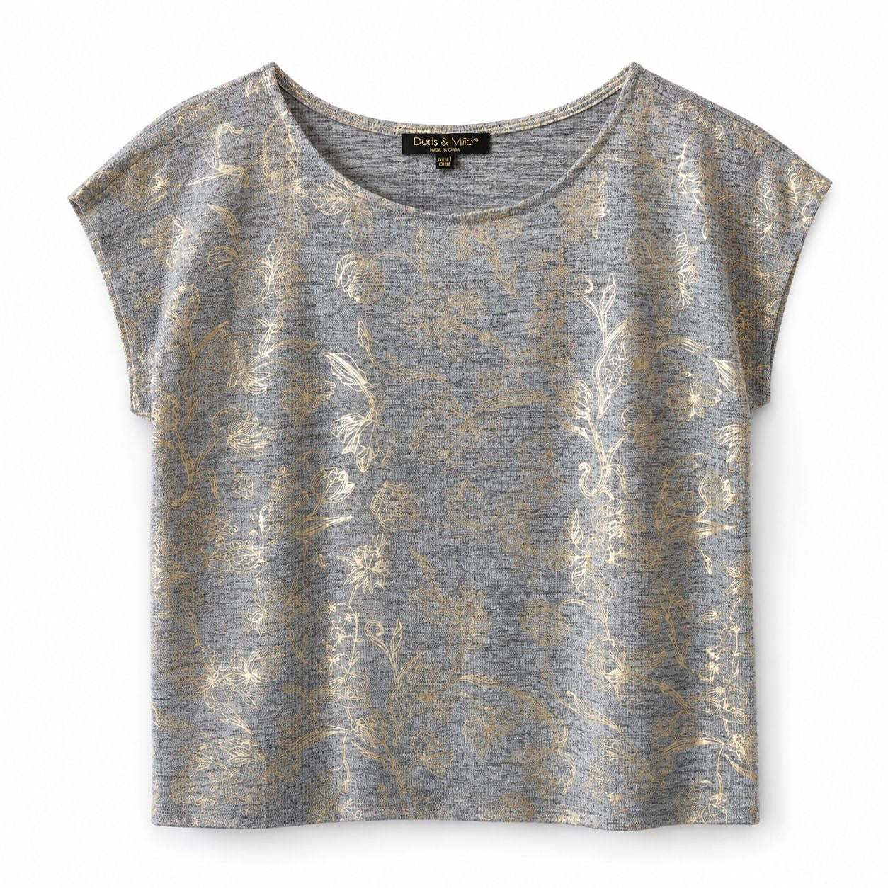 Park & Main Petite Short cut textured blouse Women’s