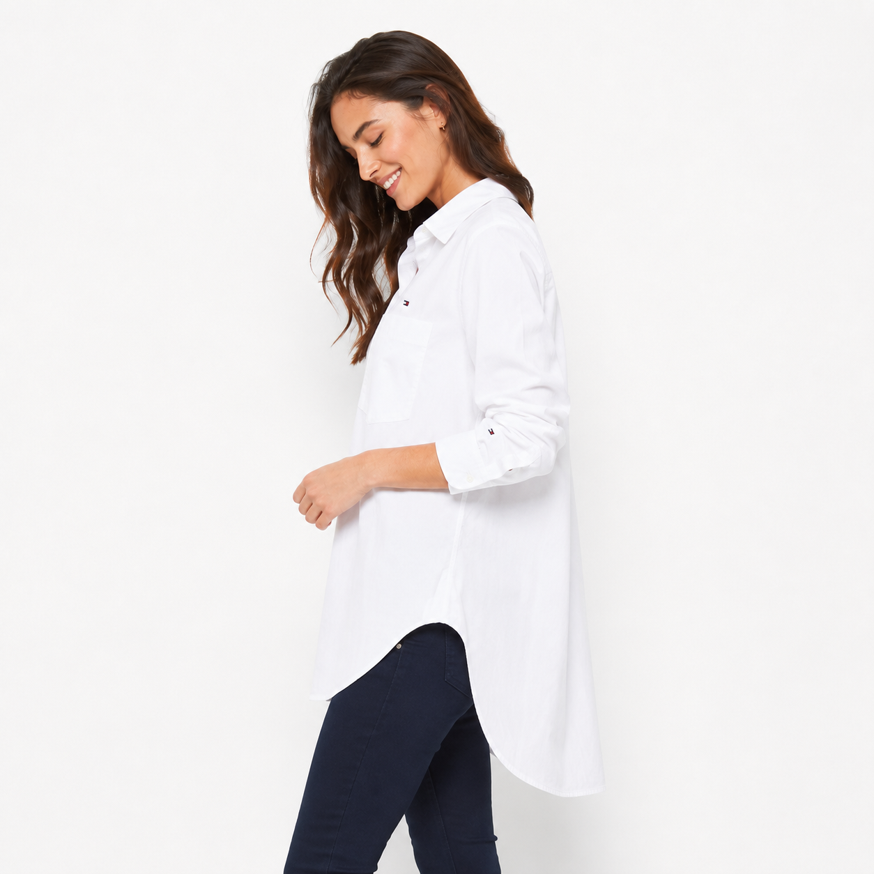 Tommy Hilfiger The Sofia Capsule Oversized Boyfriend Shirt