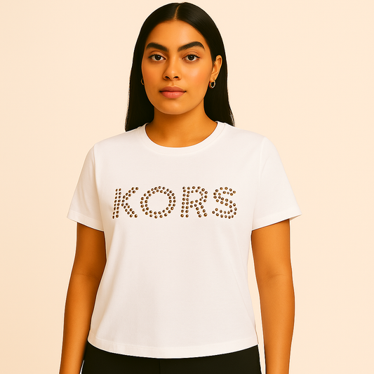 Michael Kors Empire-stud T-shirt