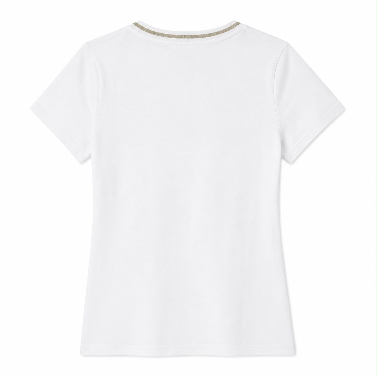 Tommy Hilfiger white t-shirt stands out for its V-neck