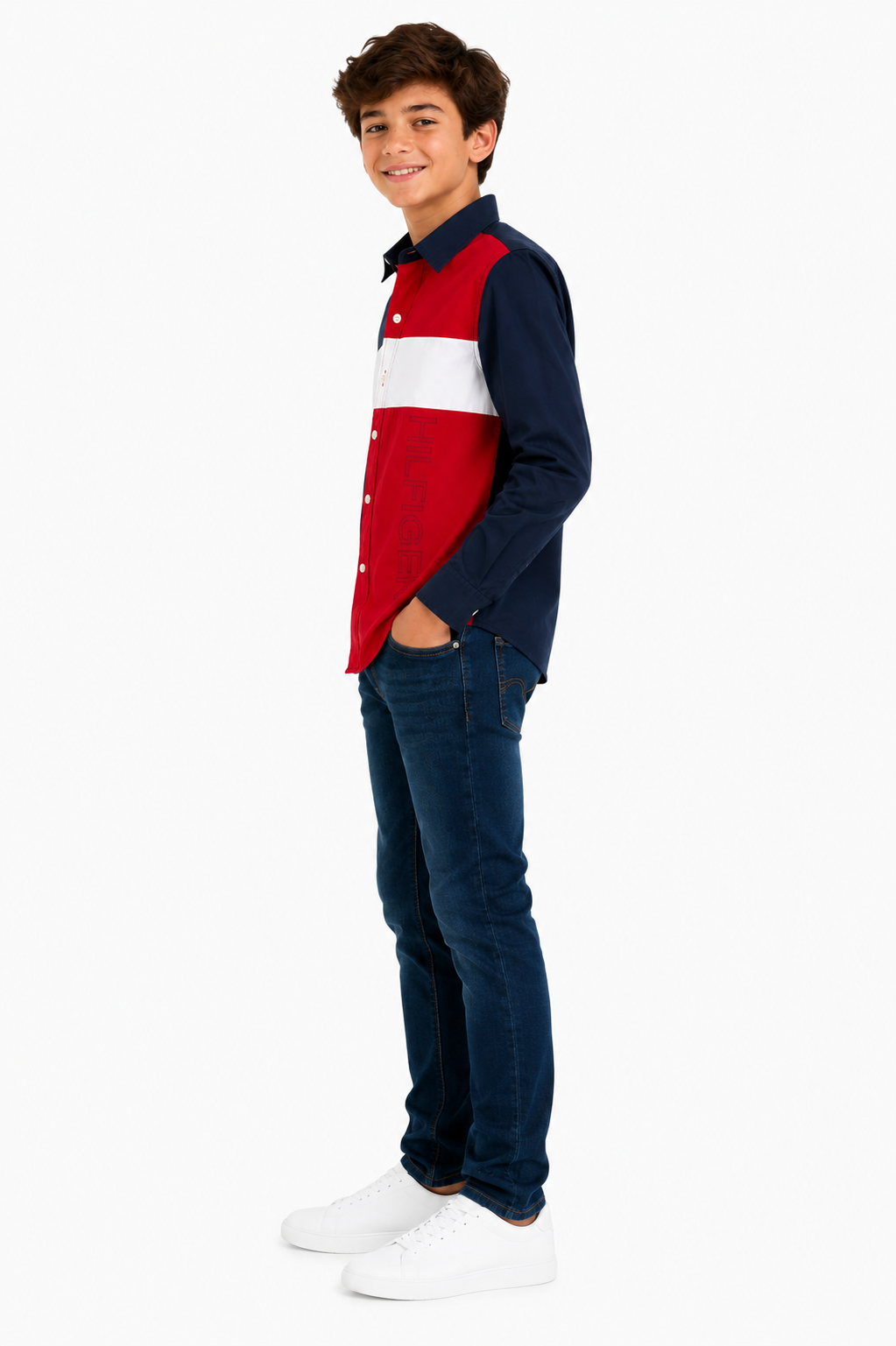 Tommy Hilfiger Boy's Regular Fit Shirt