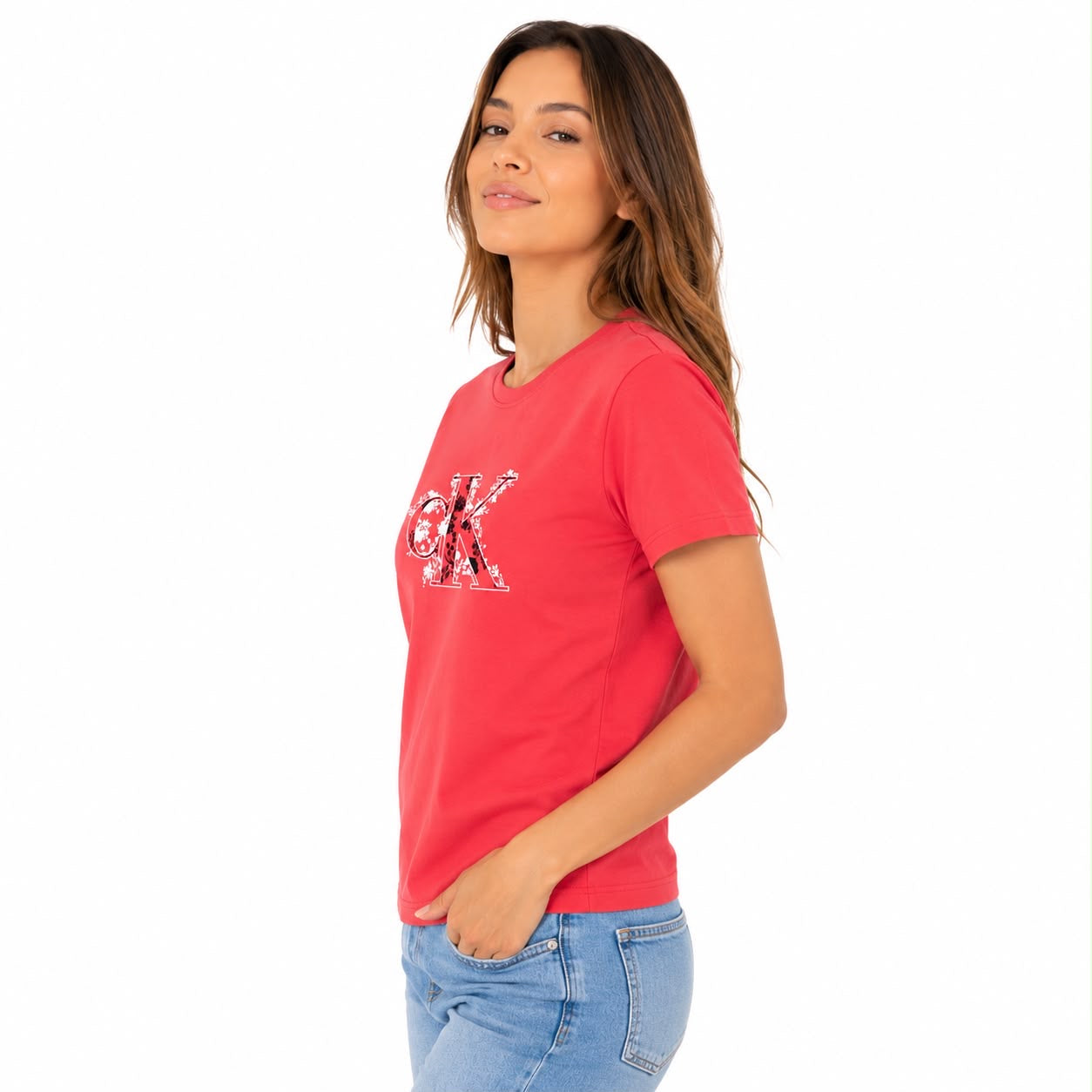 Calvin Klein T-Shirt Women’s Printed CK monogram
