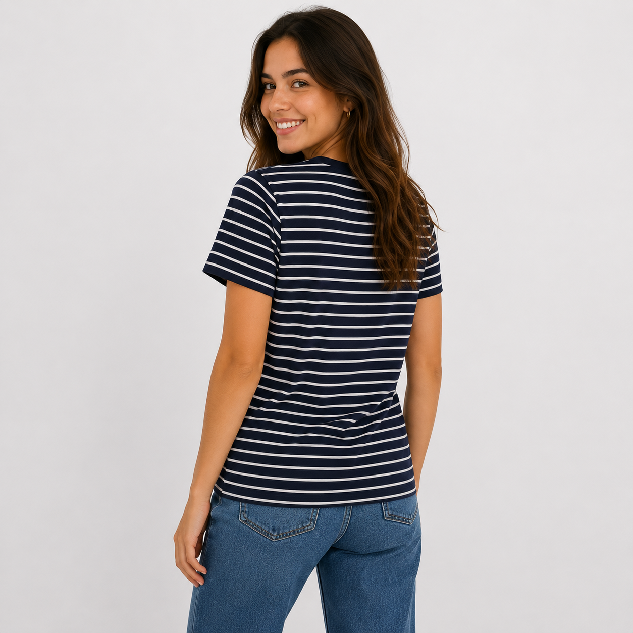 Nautica striped crewneck t-shirt