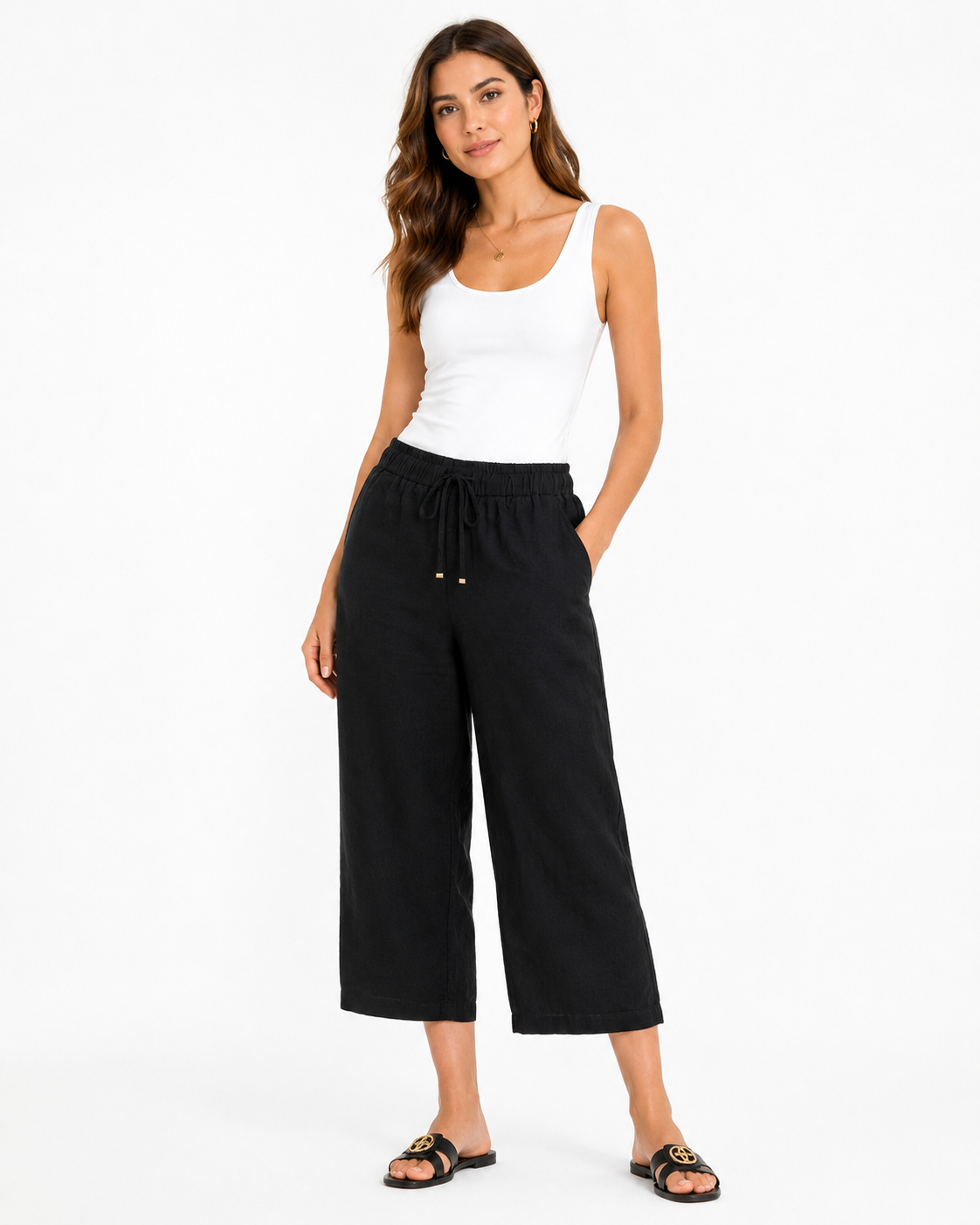 Michael Kors-Wide leg pants and capri style from the Michael Kors brand