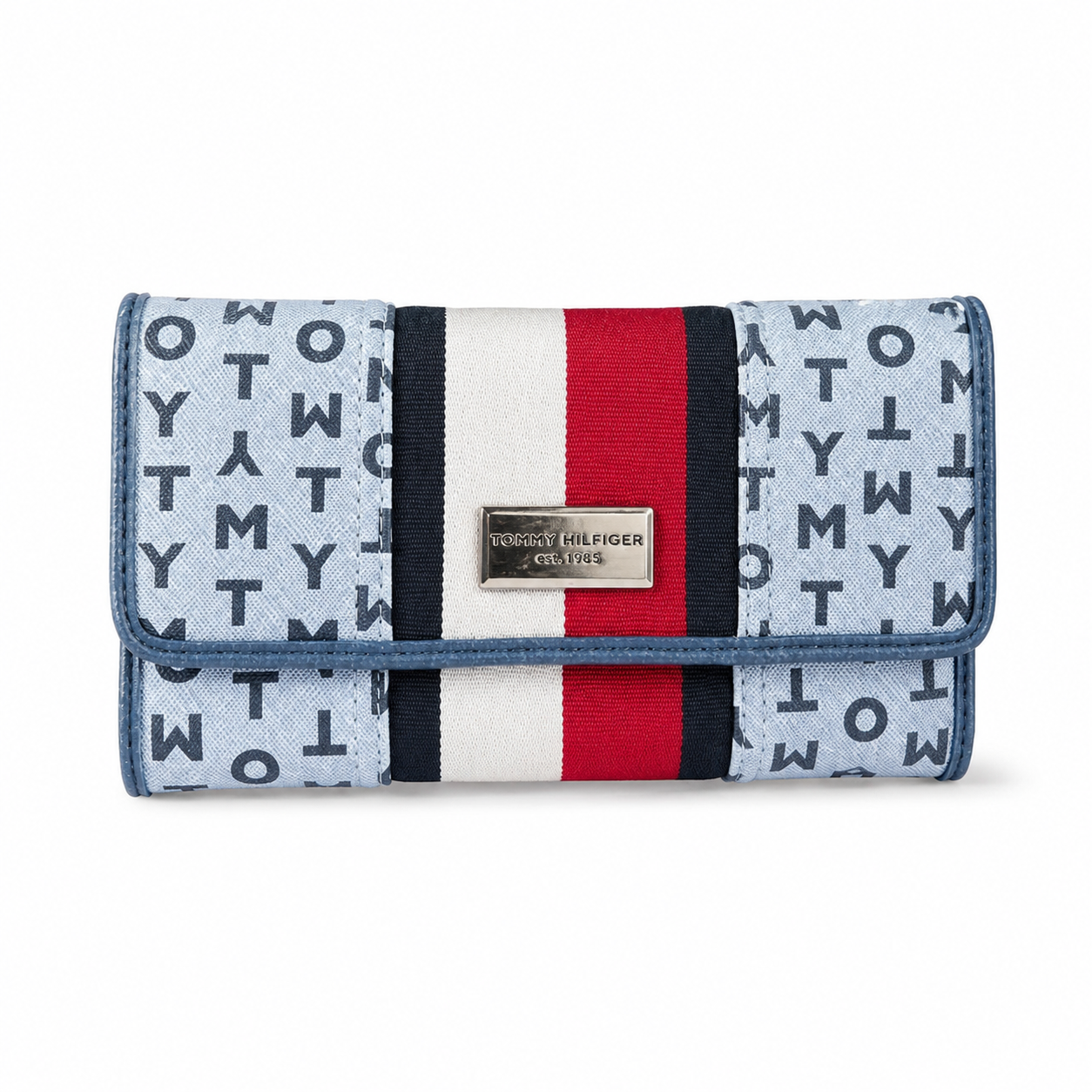 Tommy Hilfiger monogram jacquard wallet