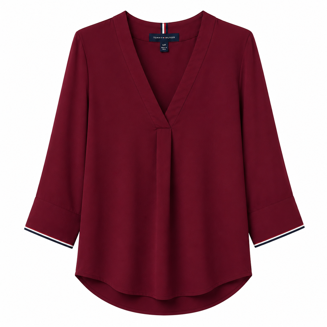 Tommy Hilfiger Regular V Neck Blouse