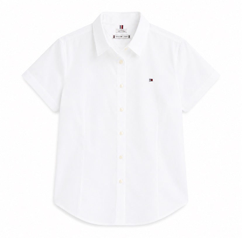 Tommy Hilfiger-Short-Sleeve Oxford Shirt