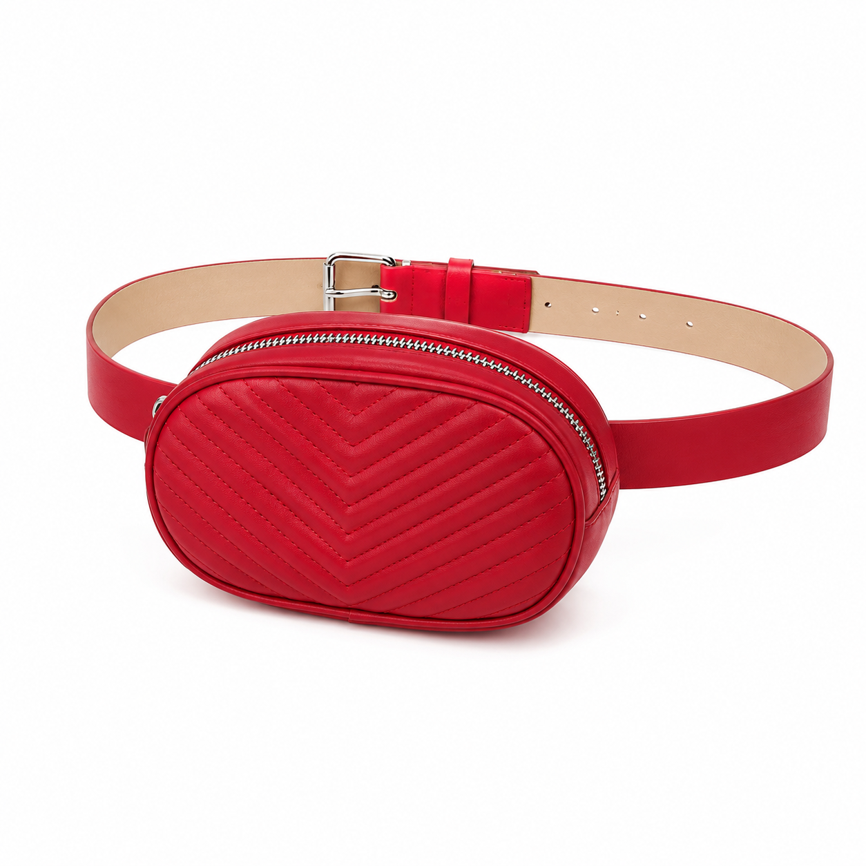 Steve Madden Chevron Quilted Fanny Pack