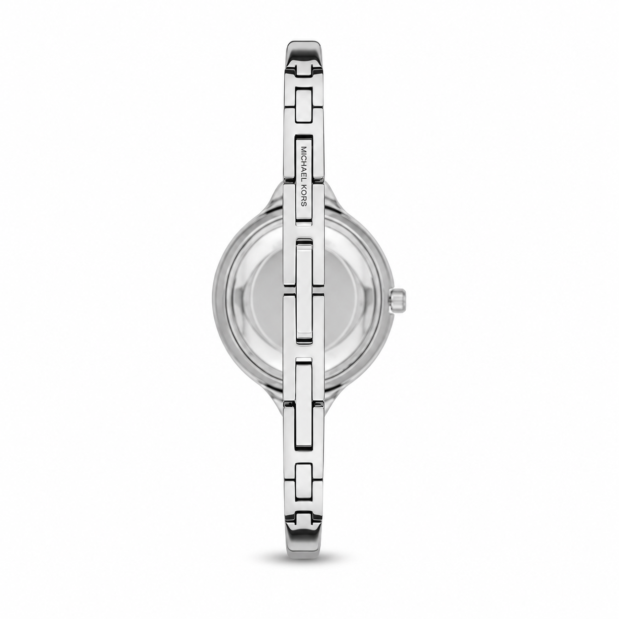 Michael Kors Izzy Three-Hand Silver-Tone Stainless Steel Watch