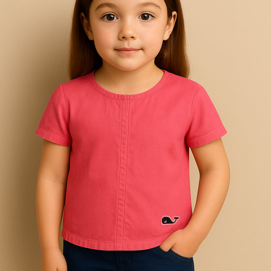 Vineyard Vines  Eyelet Peplum T-Shirt
