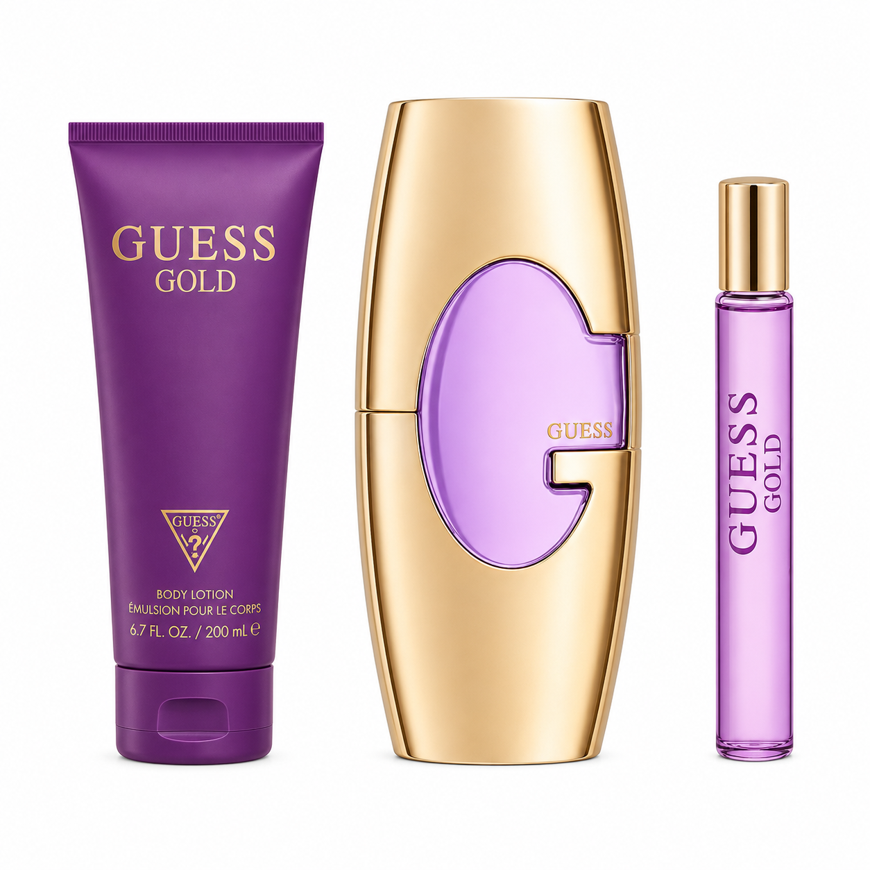 Guess Ladies Gold Gift Set