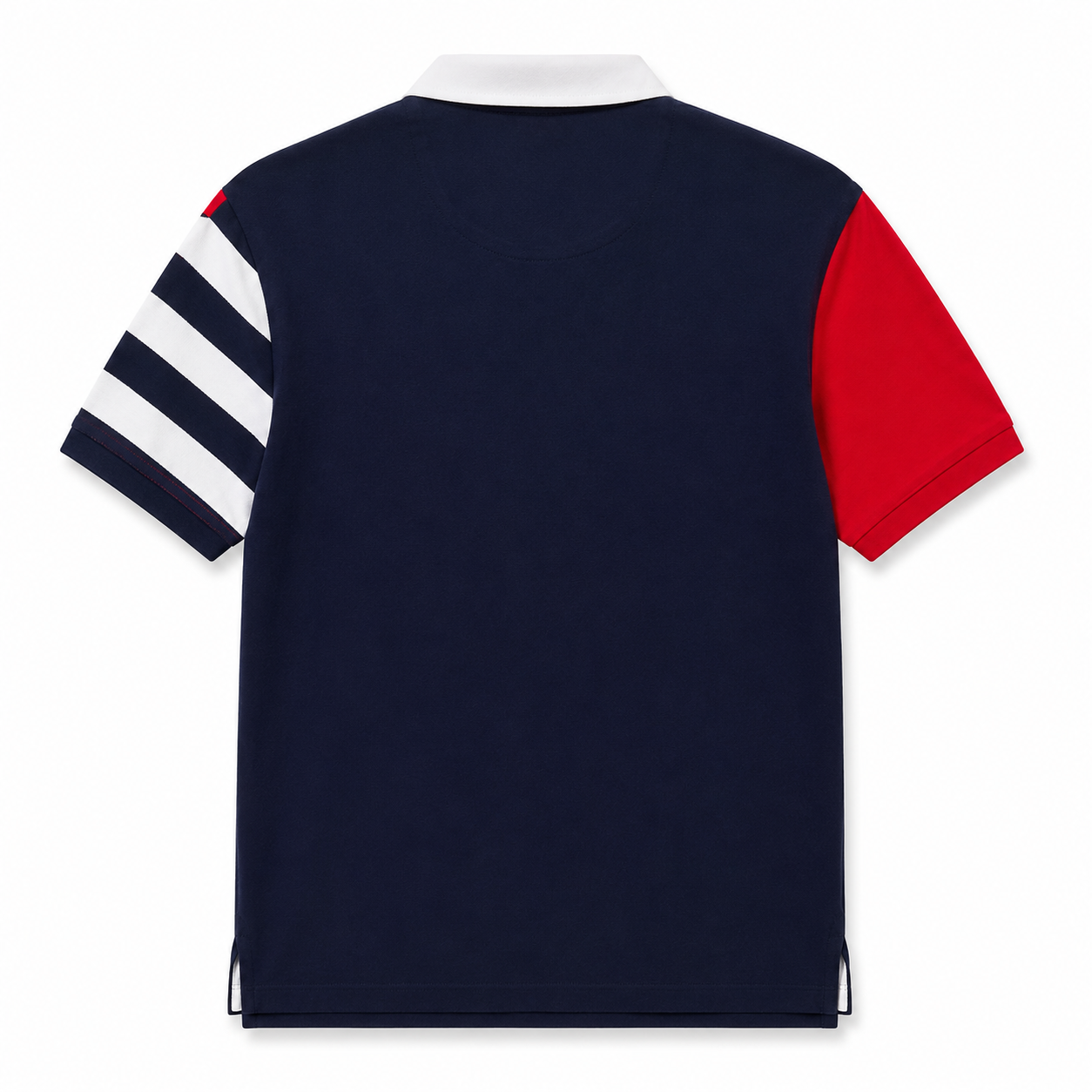 U.S. Polo Assn. colorblock cotton polo shirt