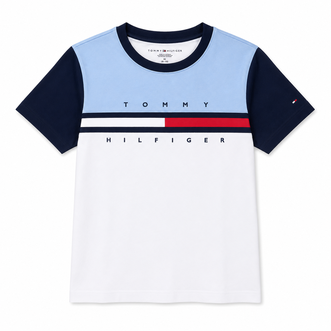 Tommy Hilfiger Kids' Colorblock Flag Stripe T-Shirt