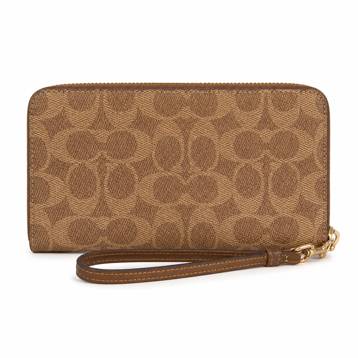 Coach Long Zip Around Wallet