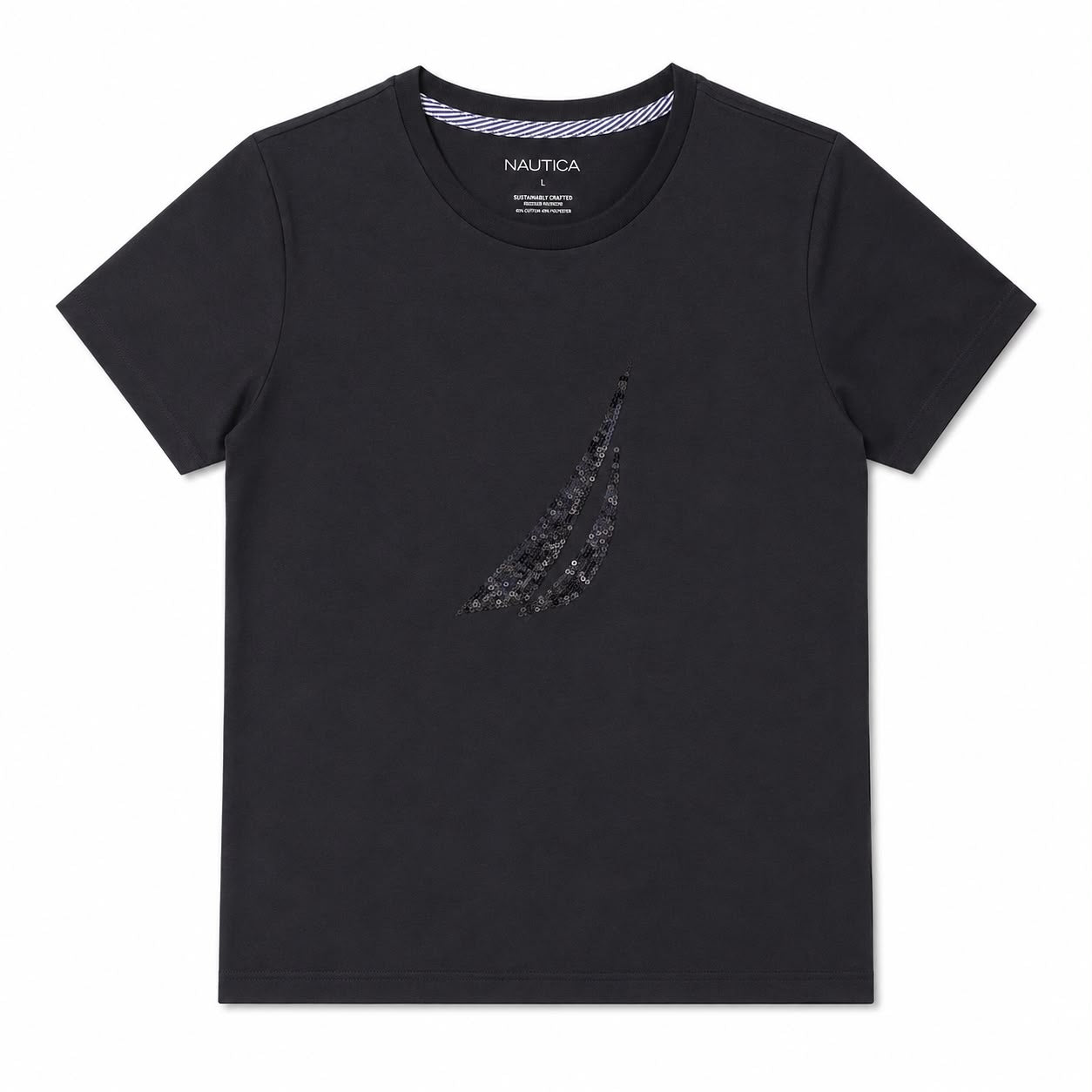 Nautica Sequin Graphic T-Shirt
