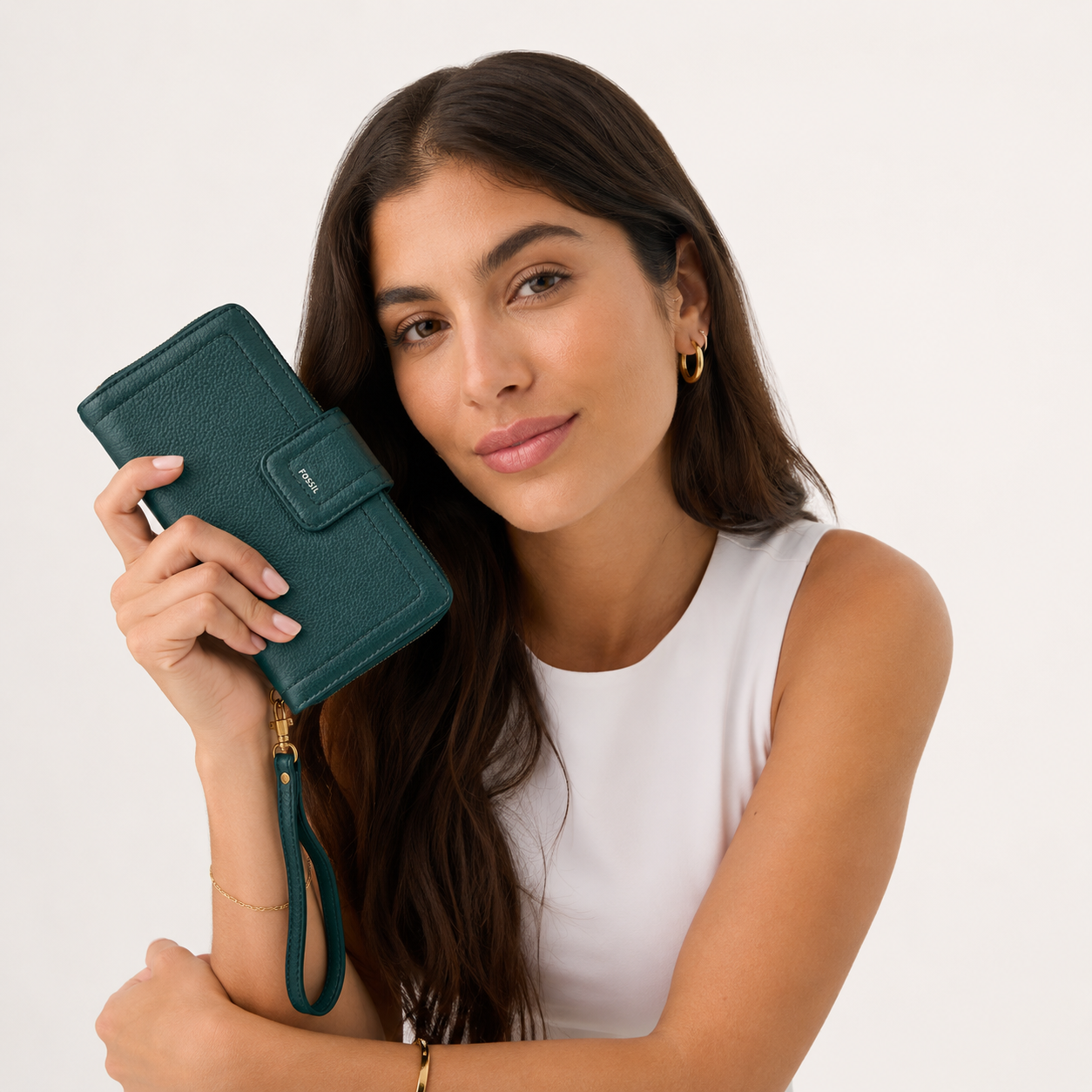 Fossil Madison Zip Clutch