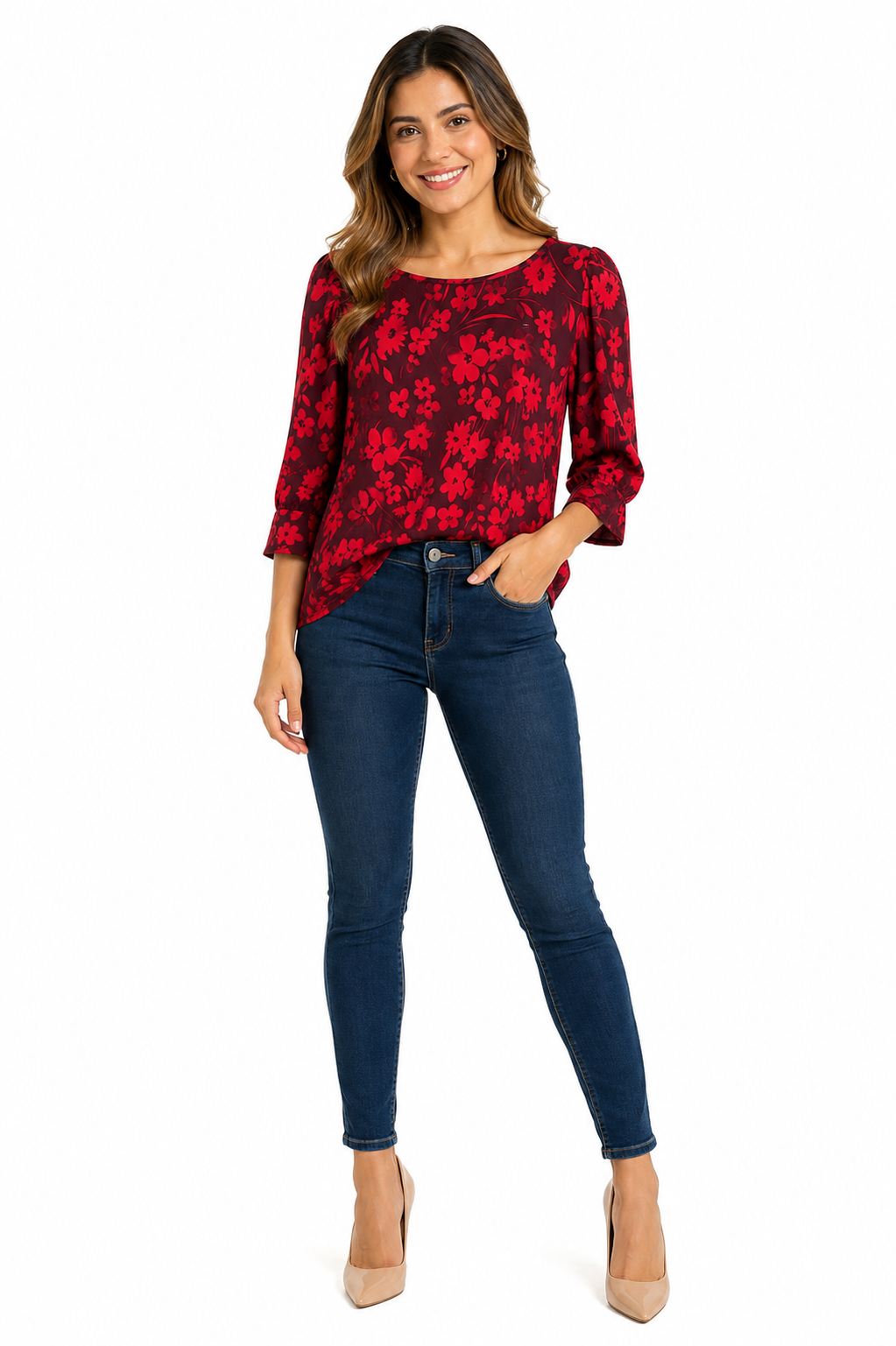 Tommy Hilfiger floral print blouse