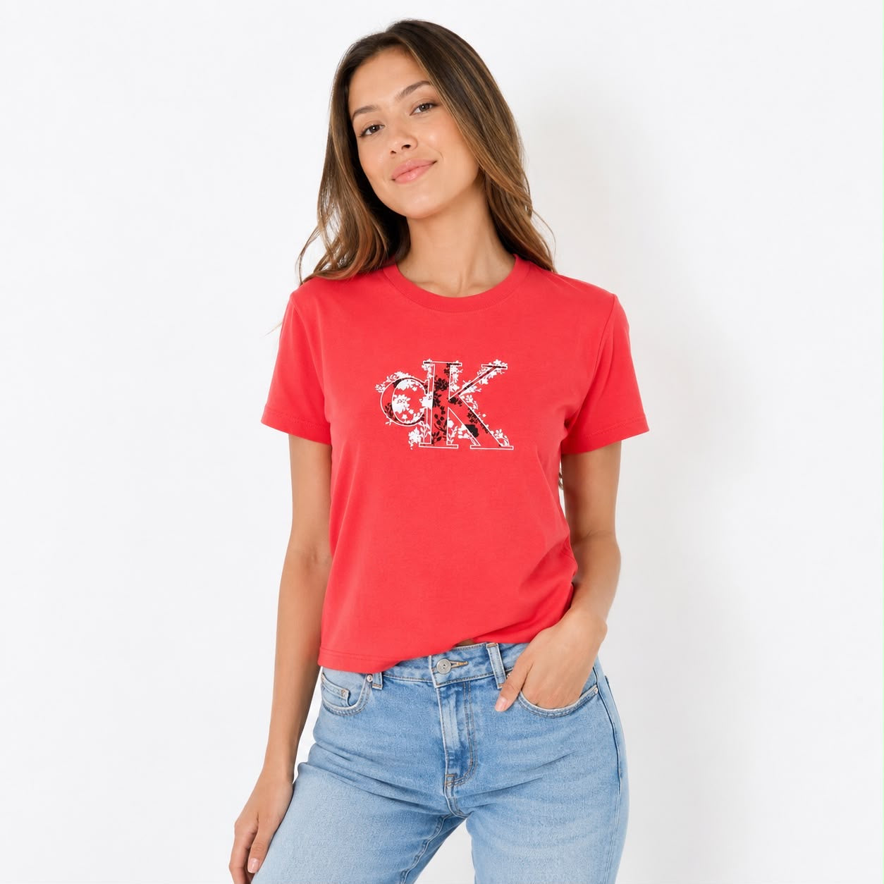 Calvin Klein T-Shirt Women’s Printed CK monogram