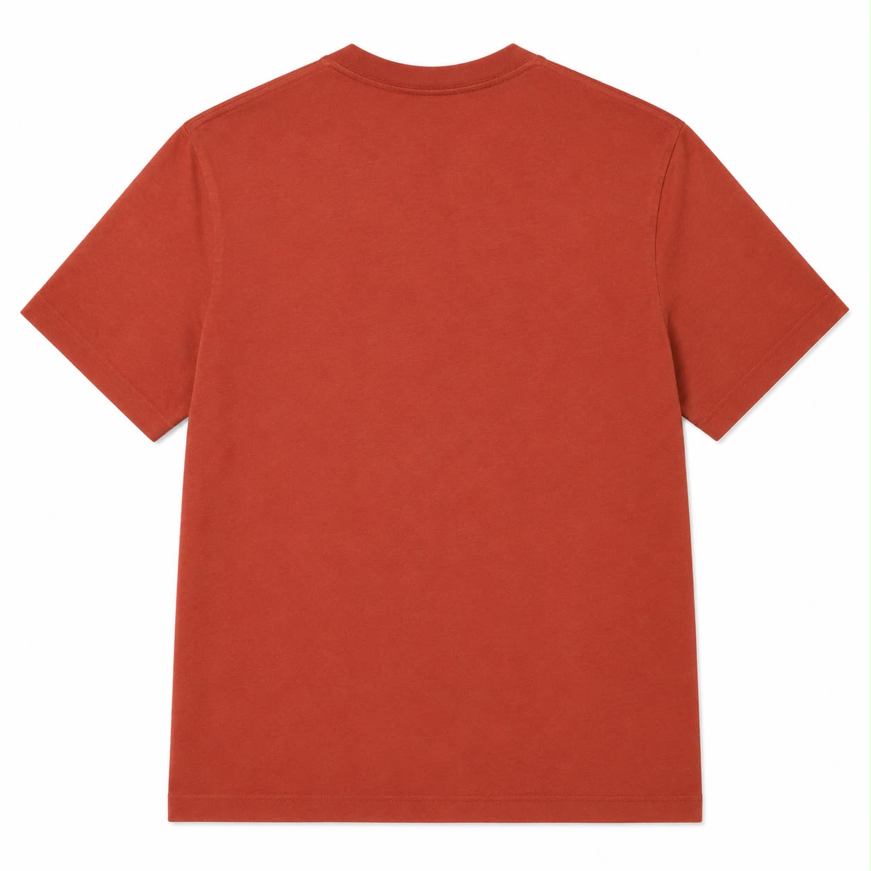 Calvin Klein red cotton t-shirt with a small CK logo