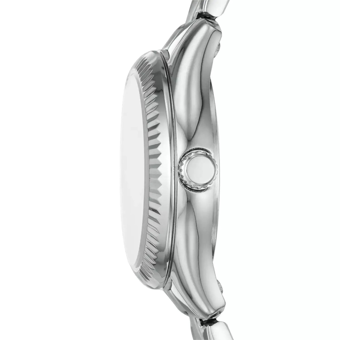 Fossil Rye Three-Hand Date Stainless Steel Watch
