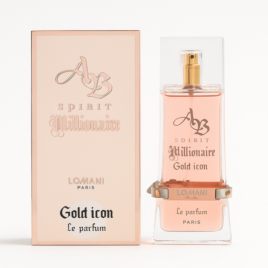 Lomani AB Spirit Millionaire Le Parfum Gold Icon for Women 3.3 oz EDP Spray